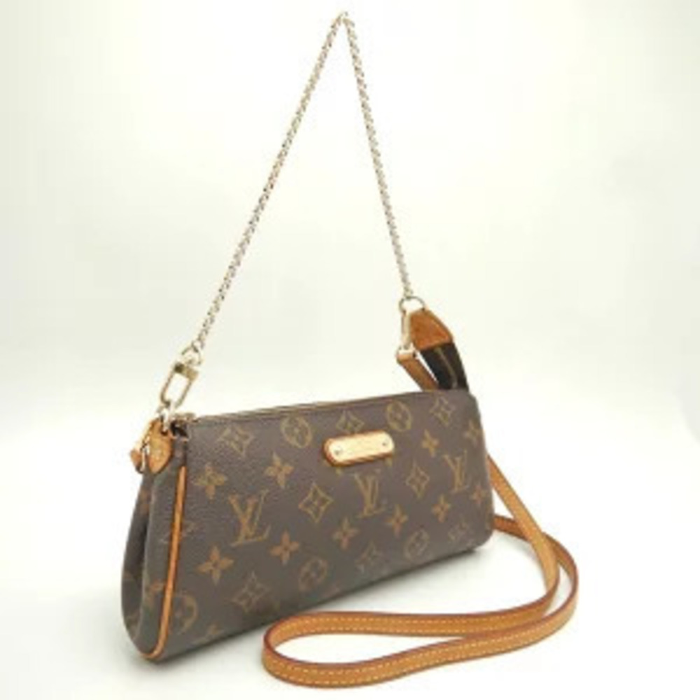 Louis Vuitton Brown Eva Shoulder Monogram Bag